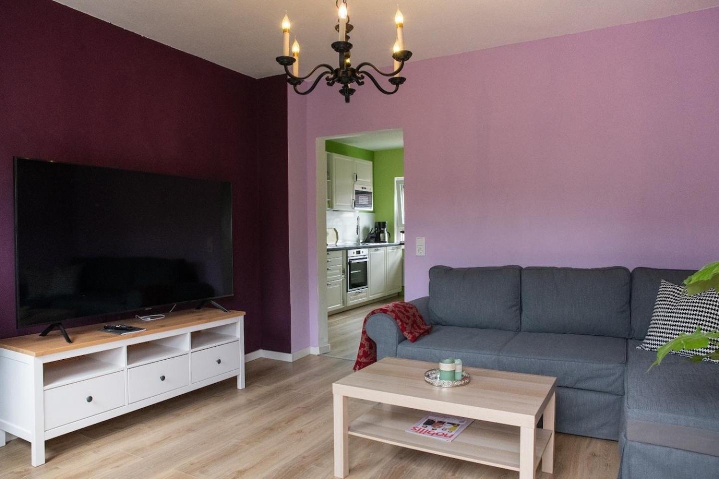 Farbenfrohe Ferienwohnung Detmold Extérieur photo