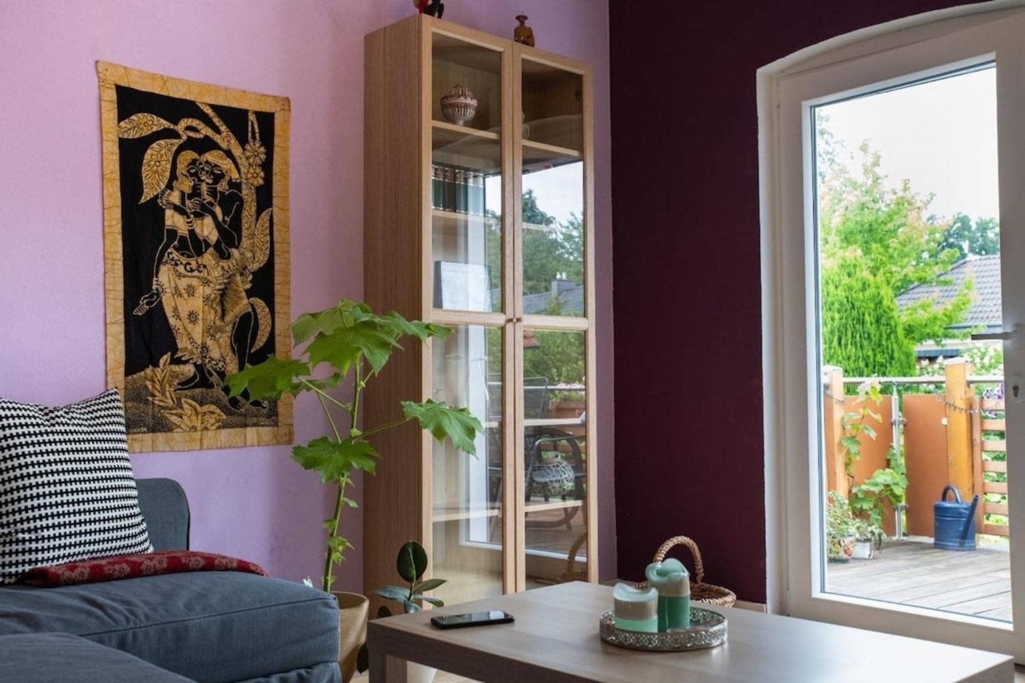 Farbenfrohe Ferienwohnung Detmold Extérieur photo