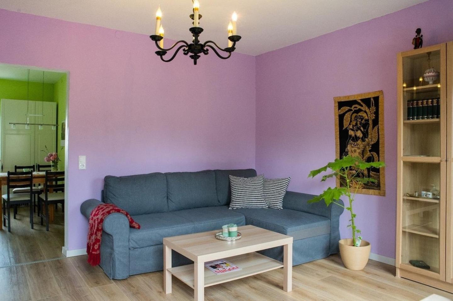 Farbenfrohe Ferienwohnung Detmold Extérieur photo